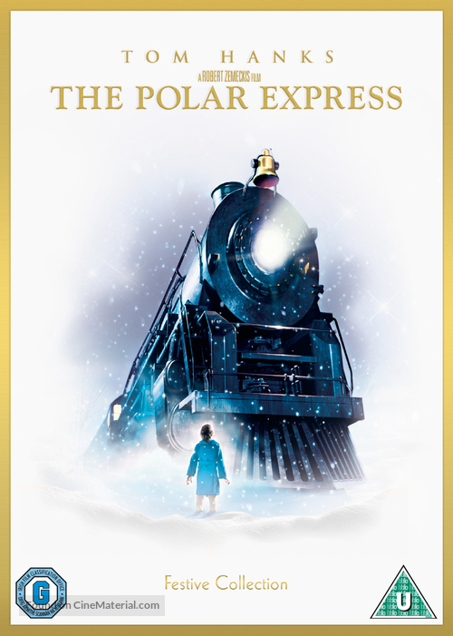 The Polar Express (2004) British dvd movie cover