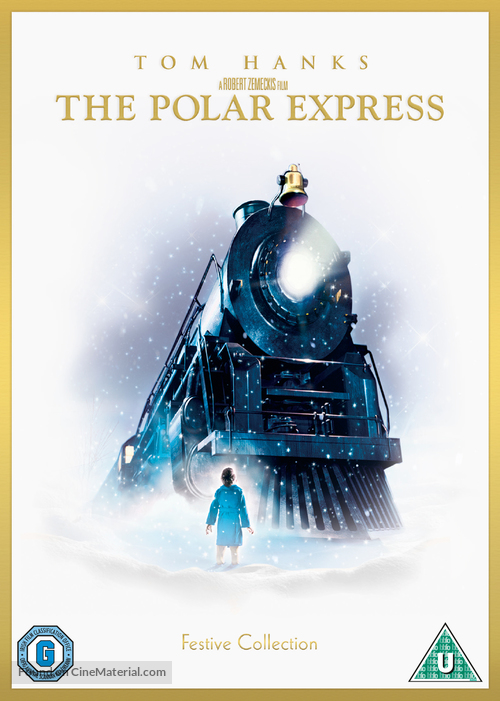 The Polar Express - British DVD movie cover