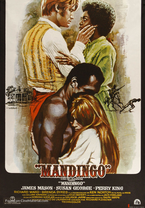 Mandingo - Spanish Movie Poster