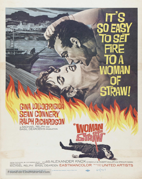 Woman of Straw - Movie Poster