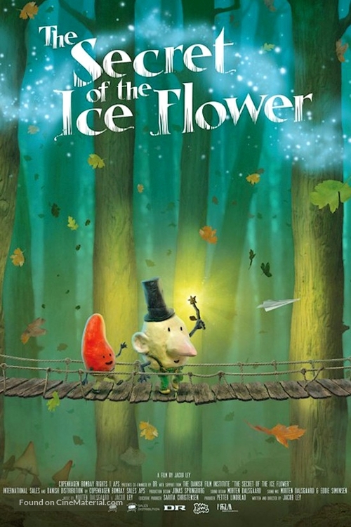 The Secret of the Ice Flower - Danish Movie Poster