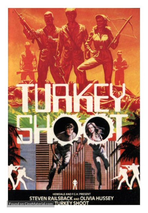 Turkey Shoot - Danish Movie Poster