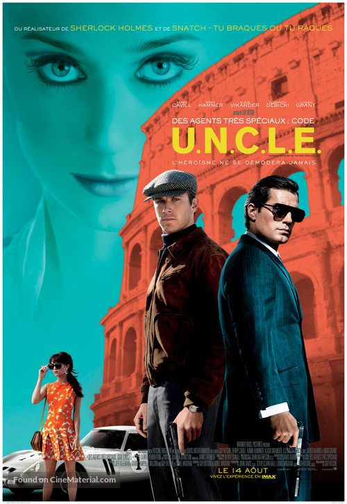 The Man from U.N.C.L.E. - Canadian Movie Poster
