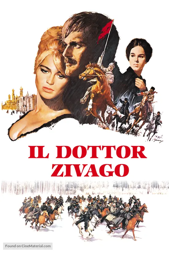 Doctor Zhivago - Italian DVD movie cover