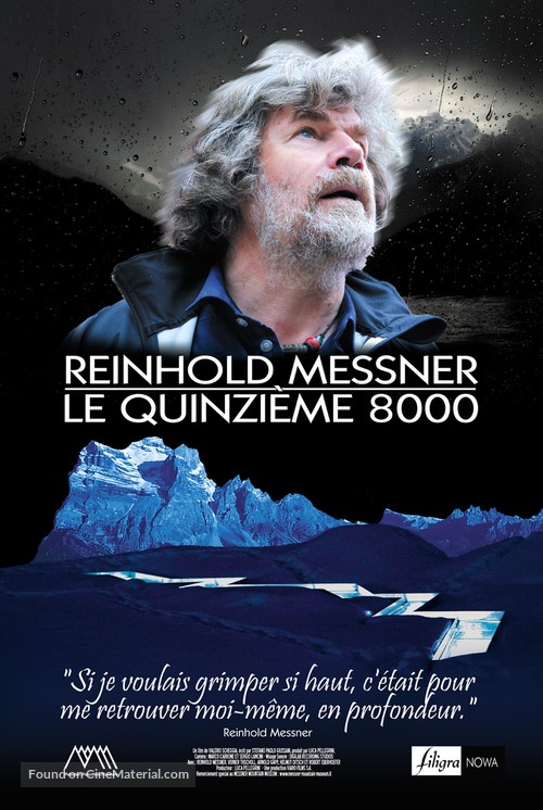 Reinhold Messner il quindicesimo 8000 - French Movie Poster