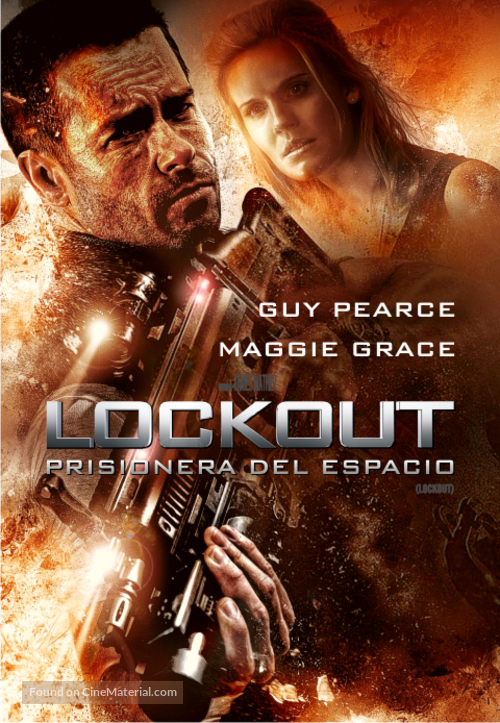 Lockout - Argentinian DVD movie cover