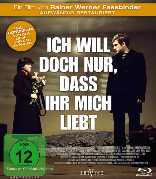 Ich will doch nur, da&szlig; ihr mich liebt - German Blu-Ray movie cover