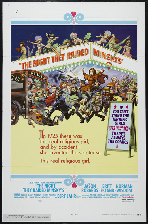 The Night They Raided Minsky&#039;s - Movie Poster