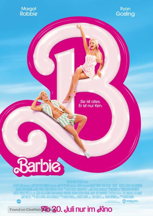 Barbie - German Movie Poster