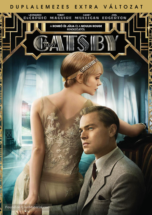 The Great Gatsby - Hungarian DVD movie cover