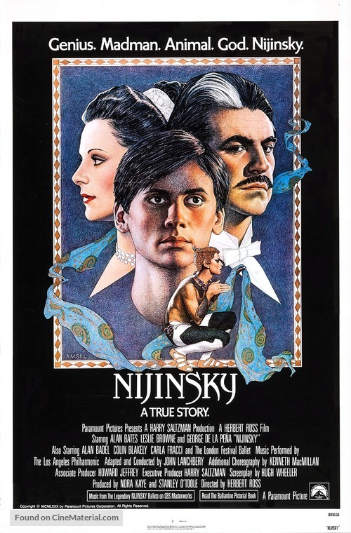Nijinsky - Movie Poster