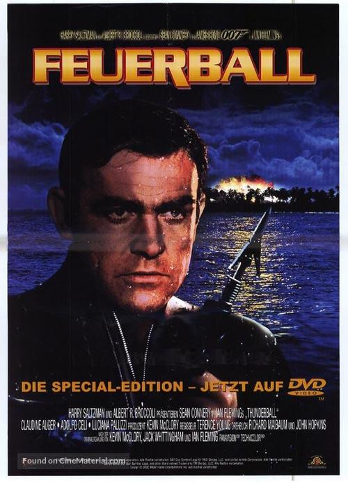 Thunderball - German Movie Poster