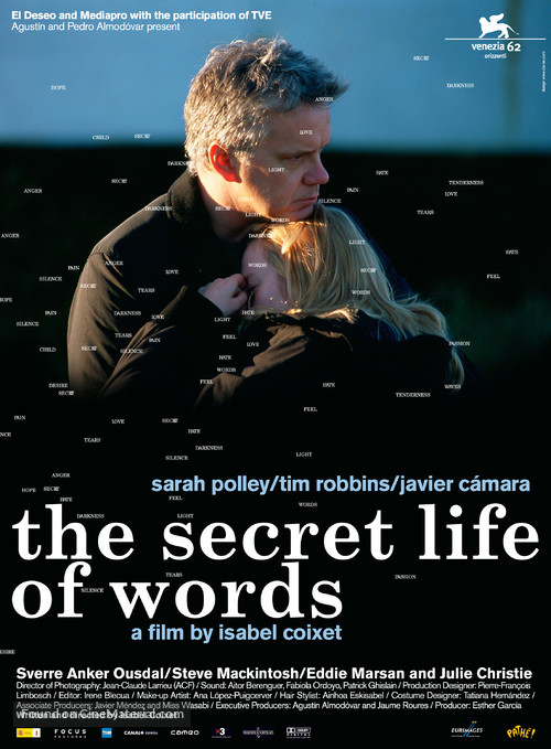 The Secret Life of Words - Movie Poster
