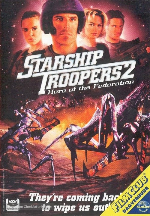 Starship Troopers 2 - Dutch DVD movie cover