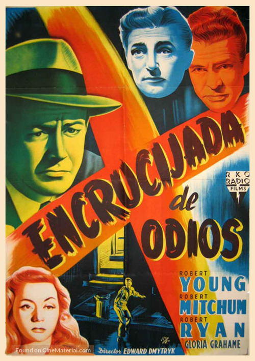 Crossfire - Spanish Movie Poster