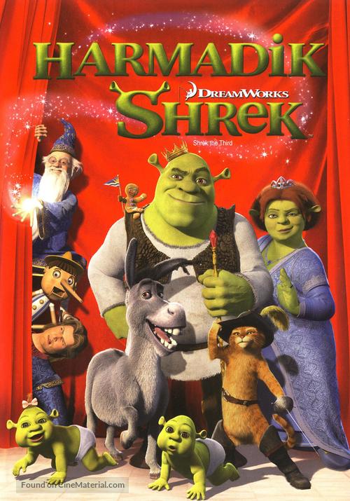 Shrek the Third - Hungarian Movie Cover