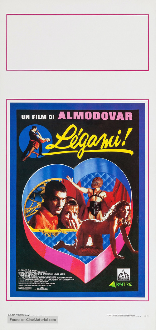 &iexcl;&Aacute;tame! - Italian Movie Poster