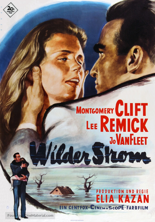 Wild River - German Movie Poster