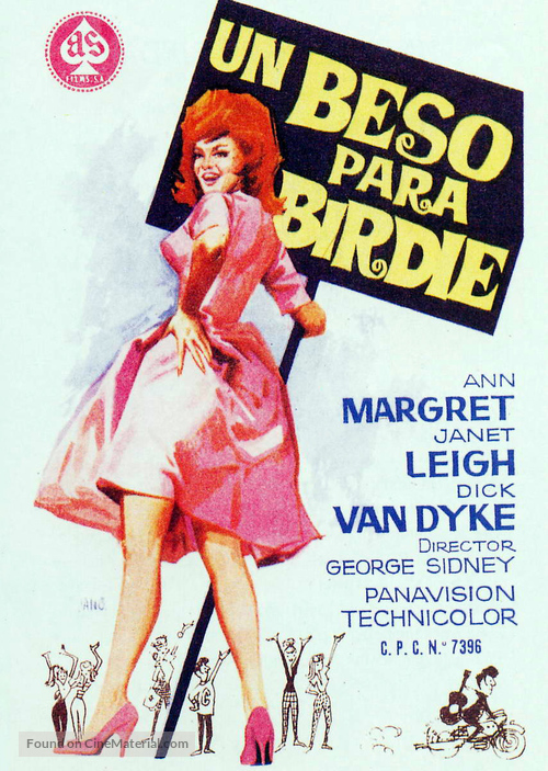 Bye Bye Birdie - Spanish Movie Poster
