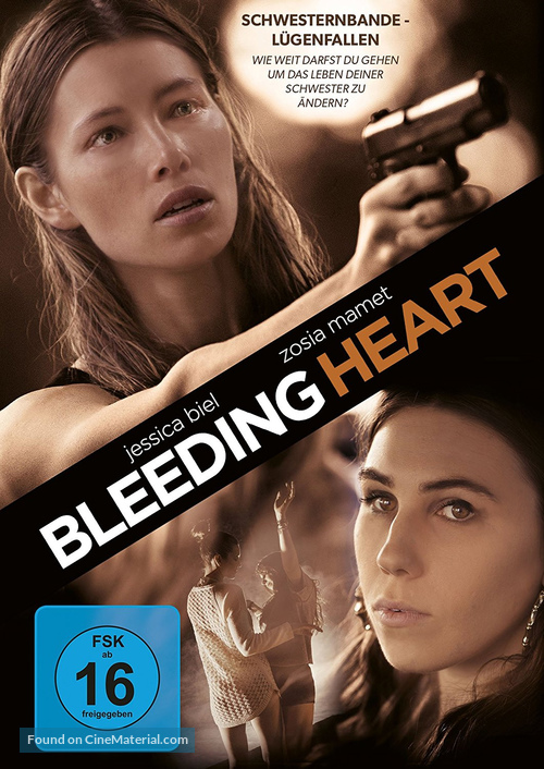 Bleeding Heart - German DVD movie cover