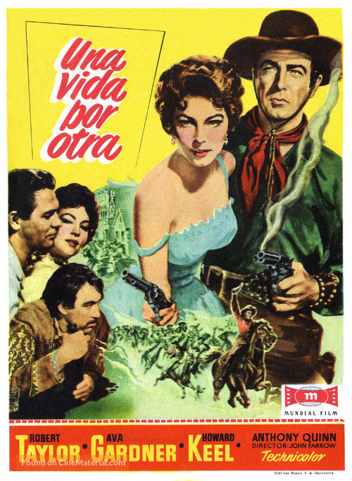 Ride, Vaquero! - Spanish Movie Poster