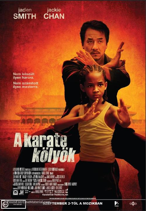 The Karate Kid - Hungarian Movie Poster