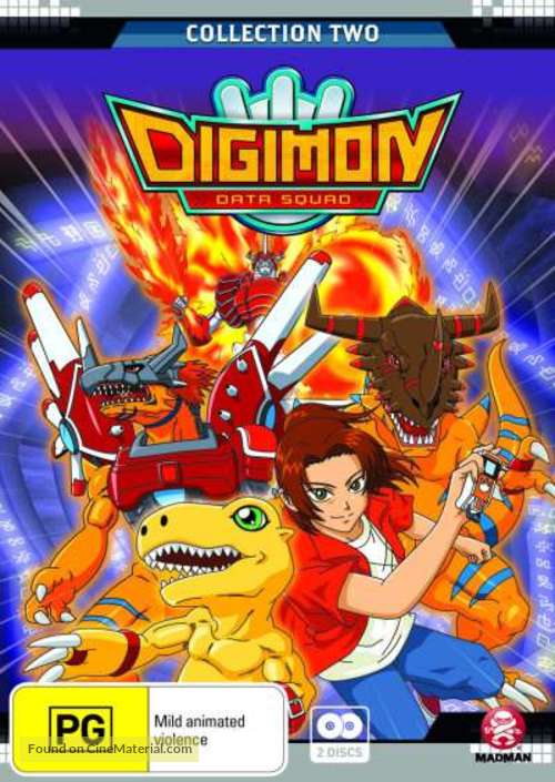 &quot;Digimon Data Squad&quot; - Australian DVD movie cover