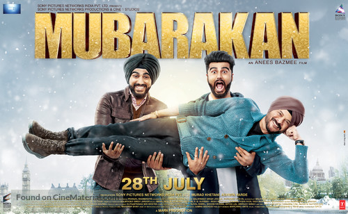 Mubarakan - Indian Movie Poster