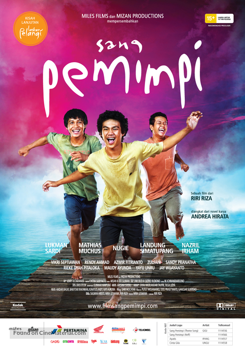 Sang pemimpi - Indonesian Movie Poster