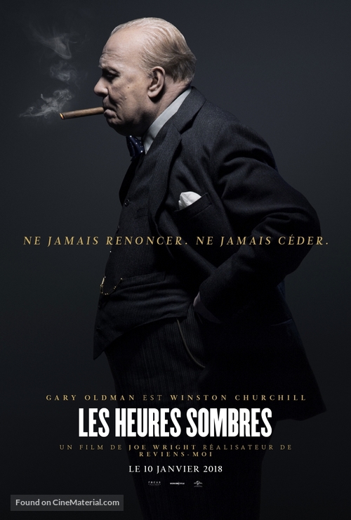 Darkest Hour - French Movie Poster