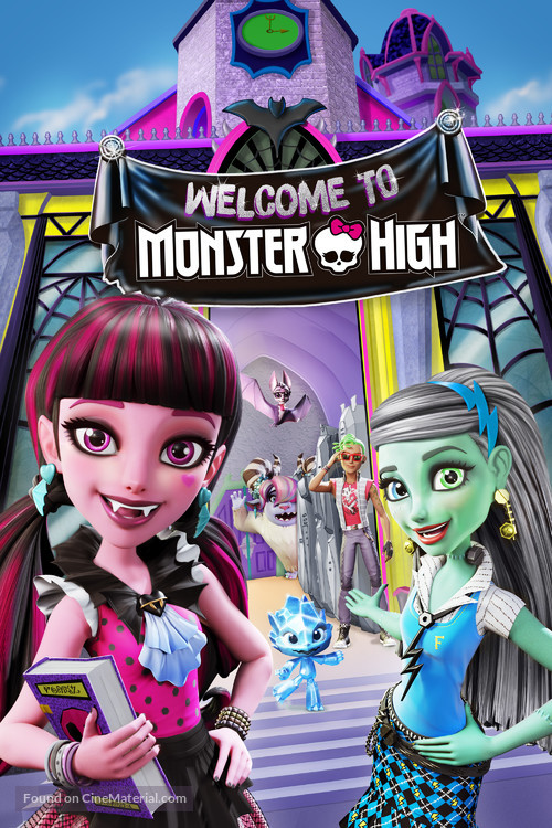 Monster High: Welcome to Monster High - DVD movie cover