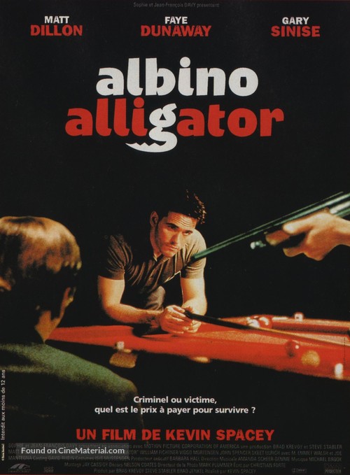 Albino Alligator - French Movie Poster