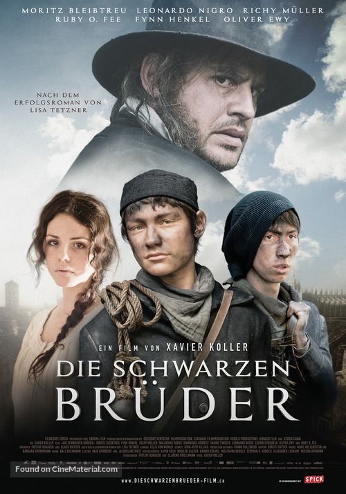 Die schwarzen Br&uuml;der - Swiss Movie Poster