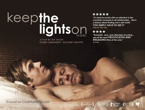 Keep the Lights On - British Movie Poster