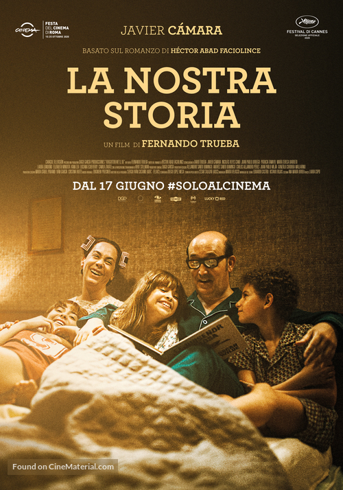 El olvido que seremos - Italian Movie Poster