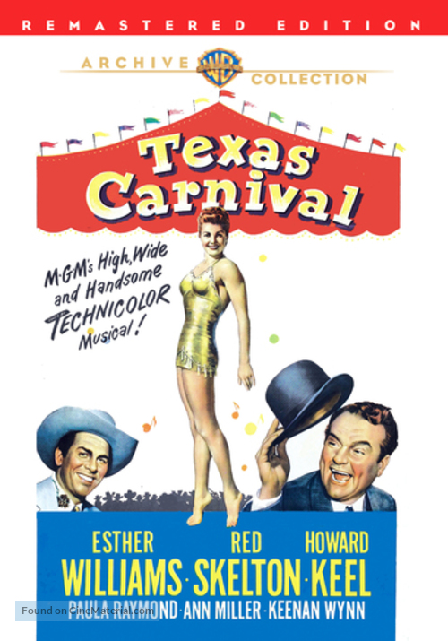 Texas Carnival - DVD movie cover
