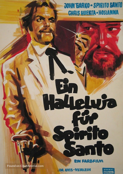 Uomo avvisato mezzo ammazzato... Parola di Spirito Santo - German Movie Poster