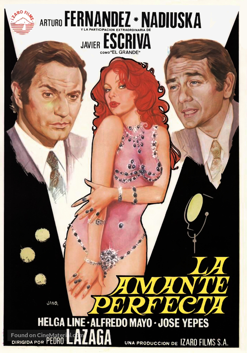 La amante perfecta - Spanish Movie Poster