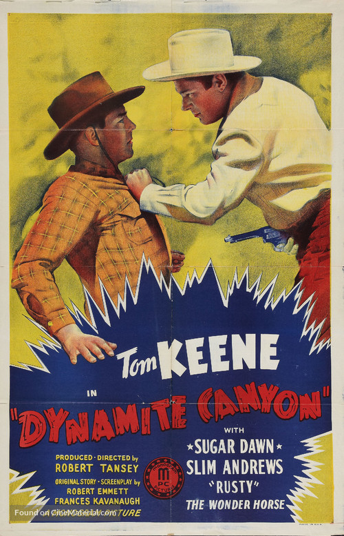 Dynamite Canyon - Movie Poster