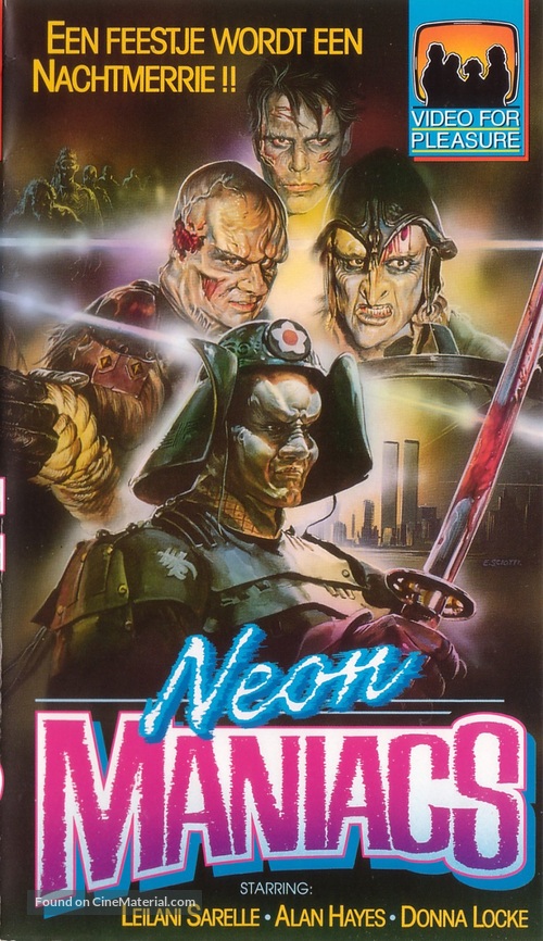 Neon Maniacs - Dutch VHS movie cover