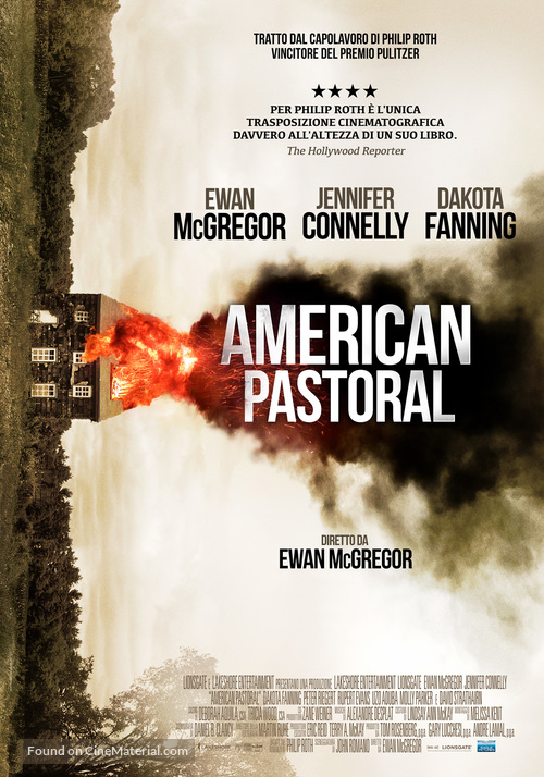 American Pastoral - Italian Movie Poster