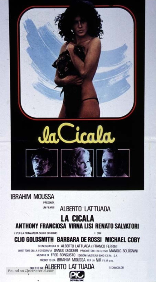La cicala - Italian Movie Poster