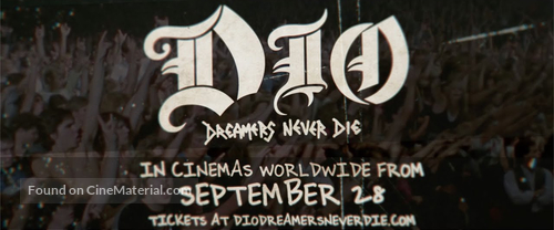 Dio: Dreamers Never Die - poster