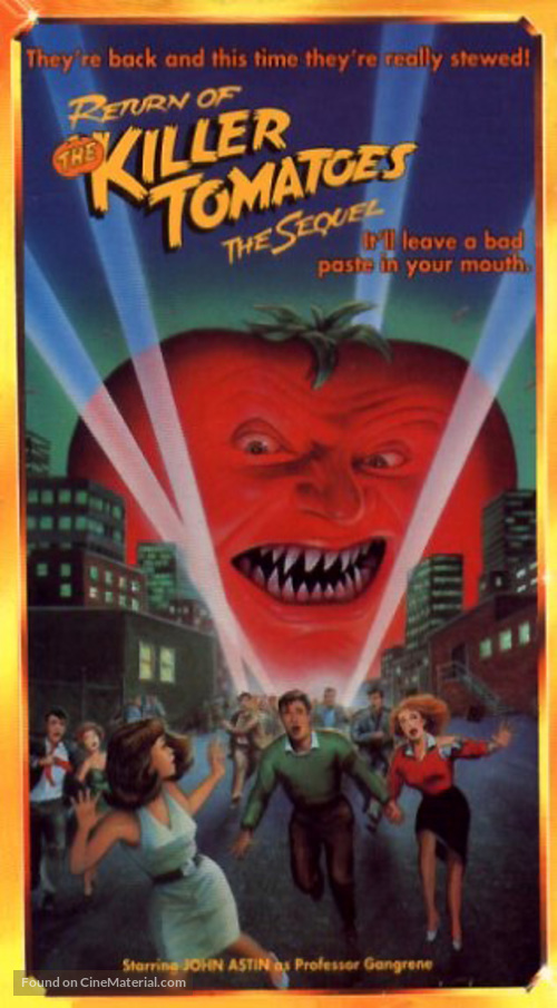 Return of the Killer Tomatoes! - Movie Cover