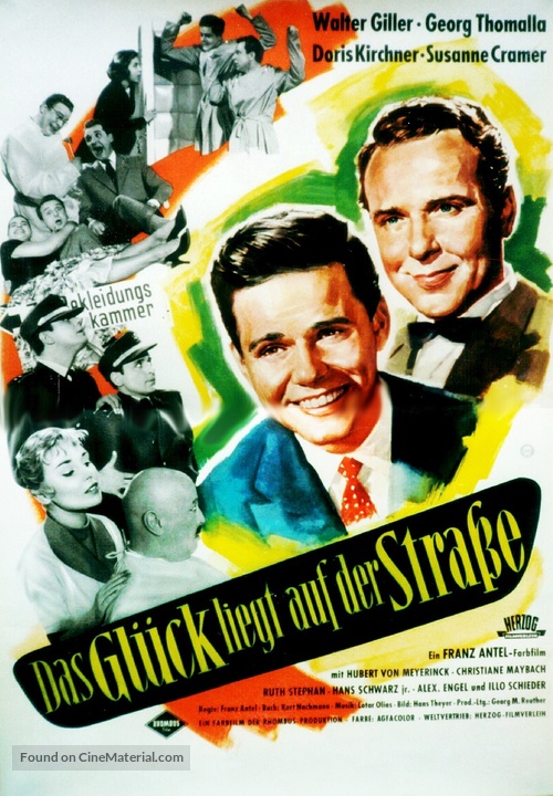 Das Gl&uuml;ck liegt auf der Stra&szlig;e - German Movie Poster