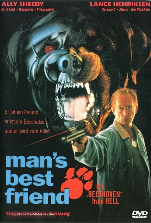 Man&#039;s Best Friend - German DVD movie cover