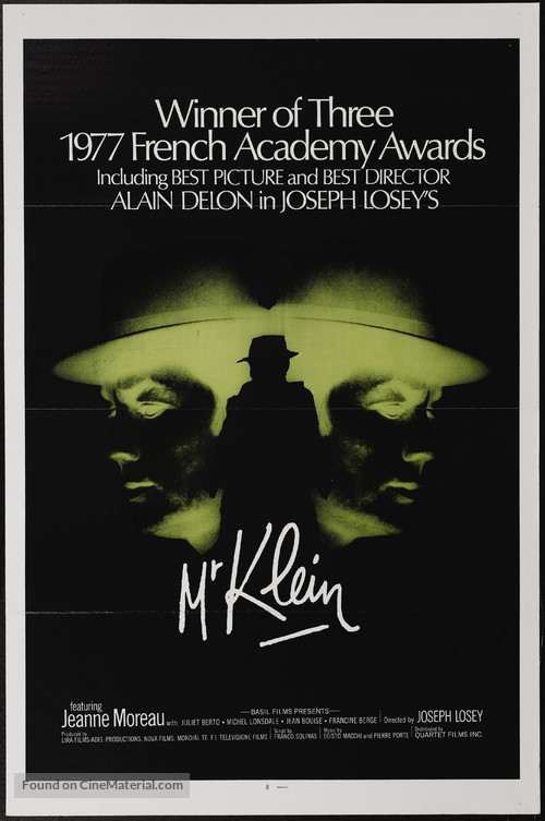 Monsieur Klein - Movie Poster