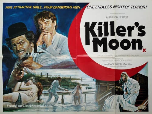 Killer&#039;s Moon - British Movie Poster