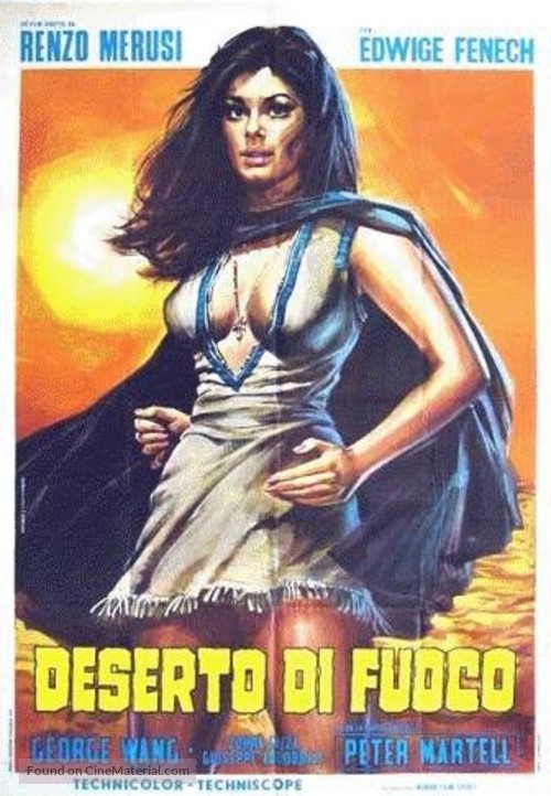 Deserto di fuoco - Italian Movie Poster