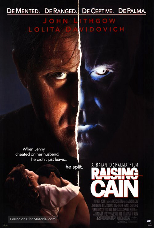 Raising Cain - Movie Poster